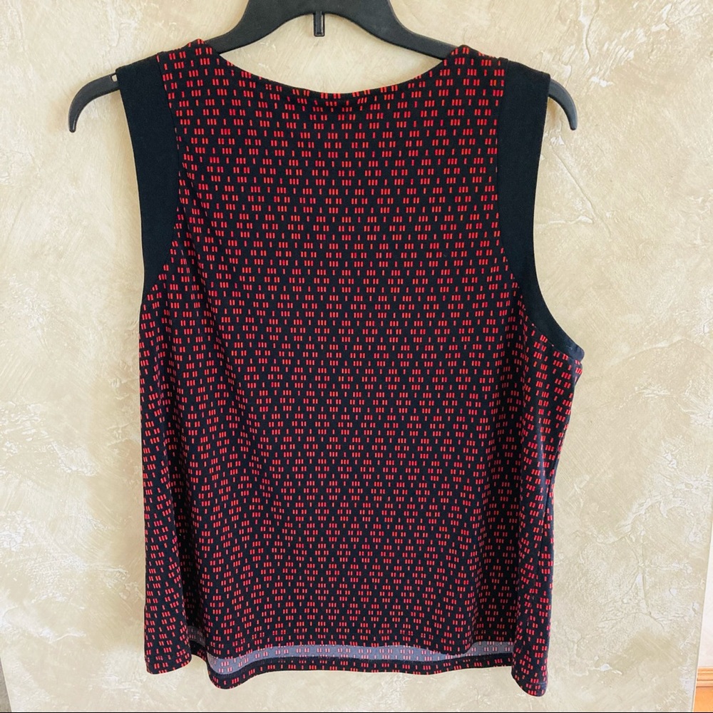 Susan Graver XL Sleeveless Top - Picture 4 of 5